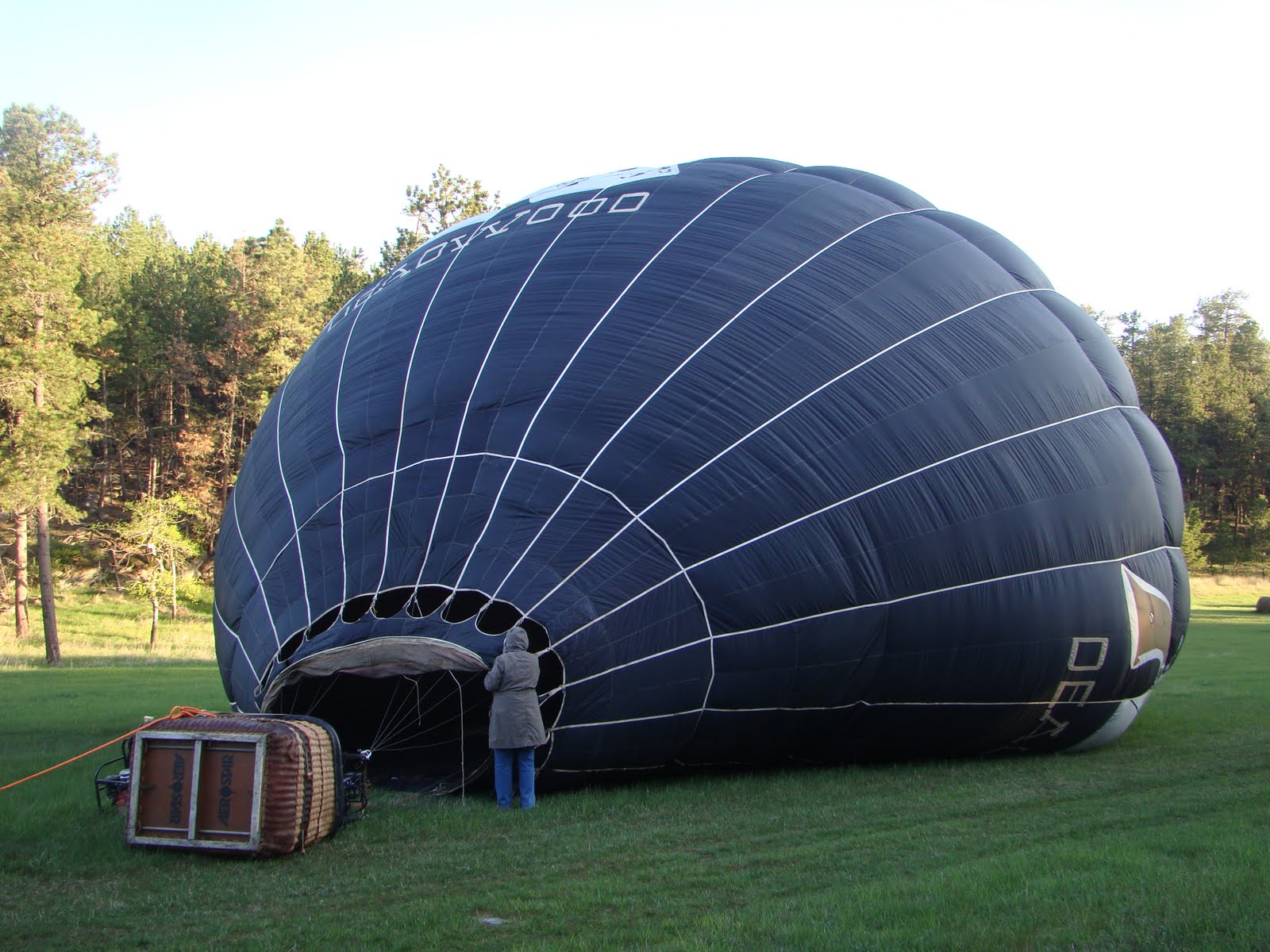 T & T do Yellowstone Hot Air Balloon and Mount Rushmore