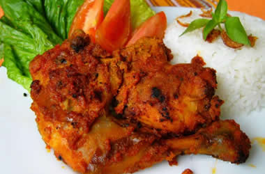 Ayam Bakar Bumbu Rujak