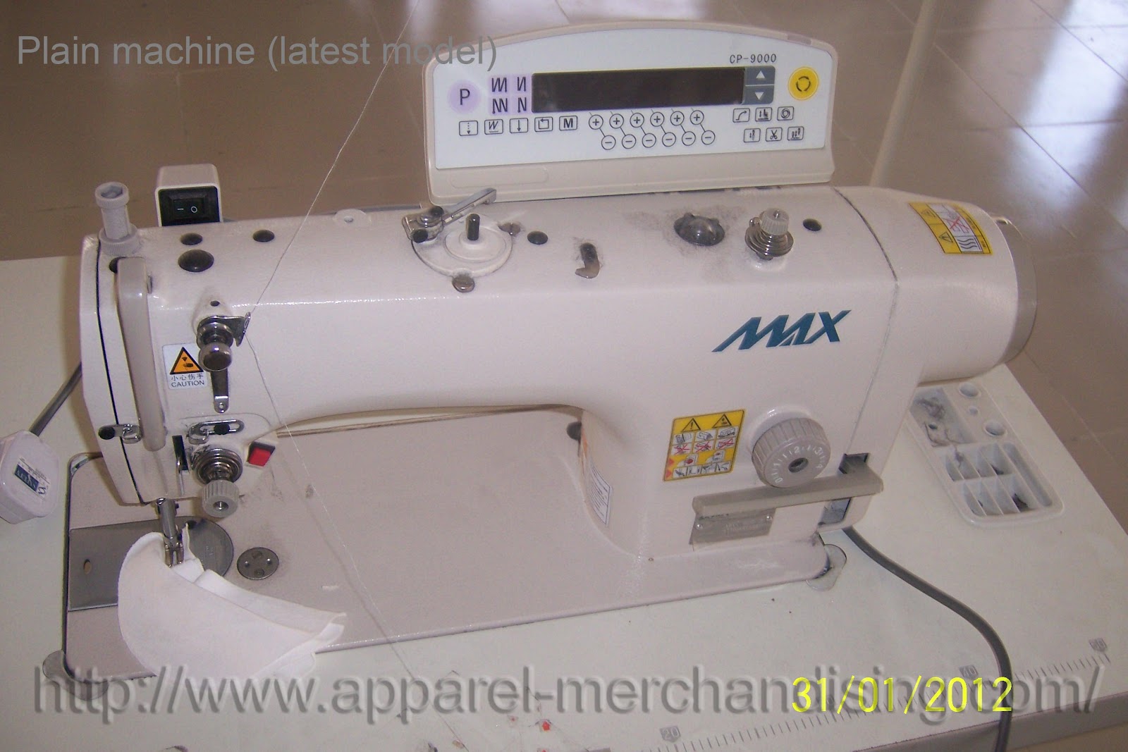 ApparelMerchandising Machine Wise Sewing Operation (knit Items)