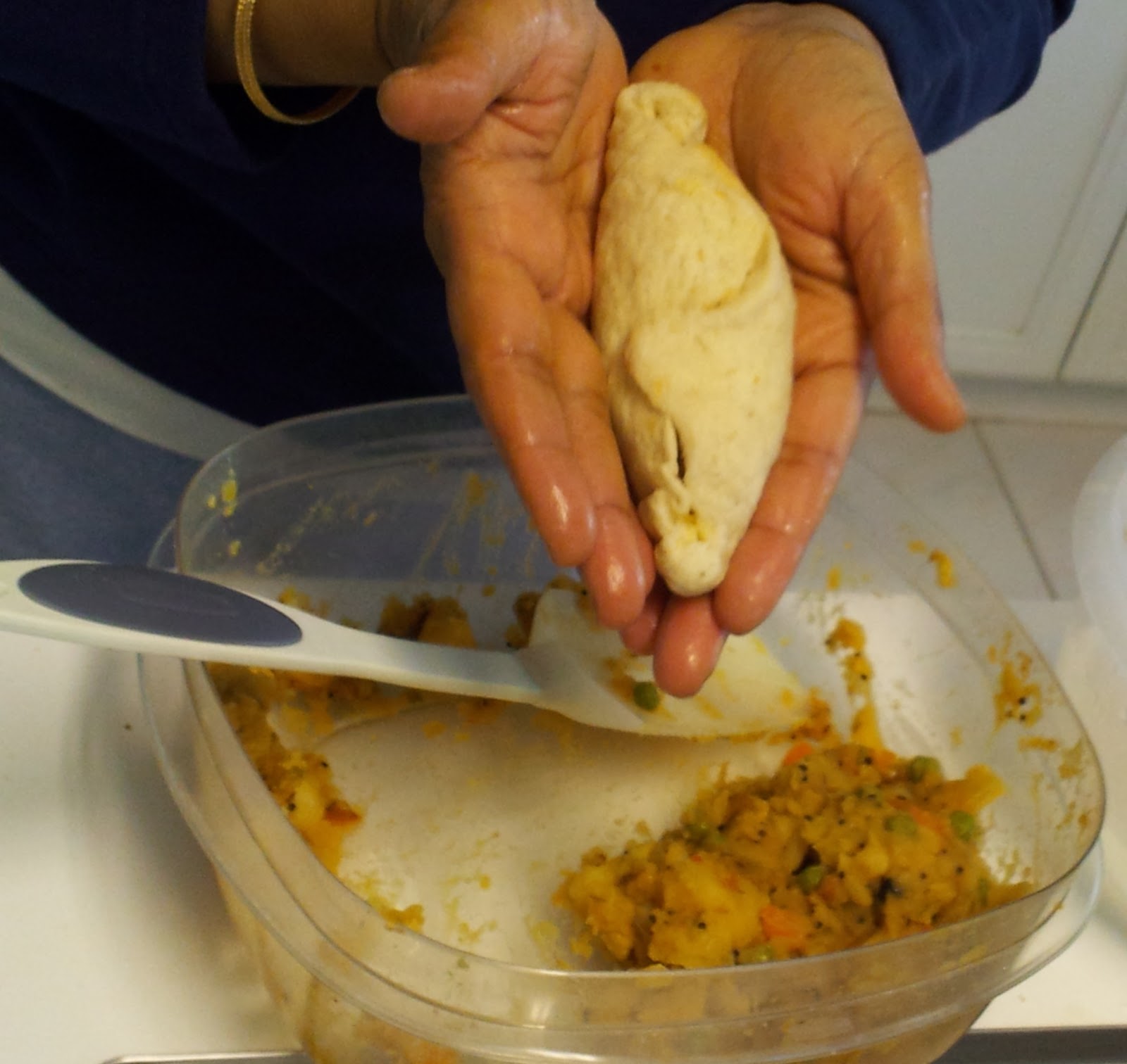 Indian Khana, Made Easy Masala Bread Pakora A Hearty Winter Treat!