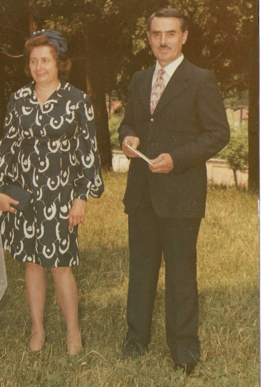 Carlo Narratone con la moglie Maria il 10 luglio 1971 al matrimonio della figlia Rita