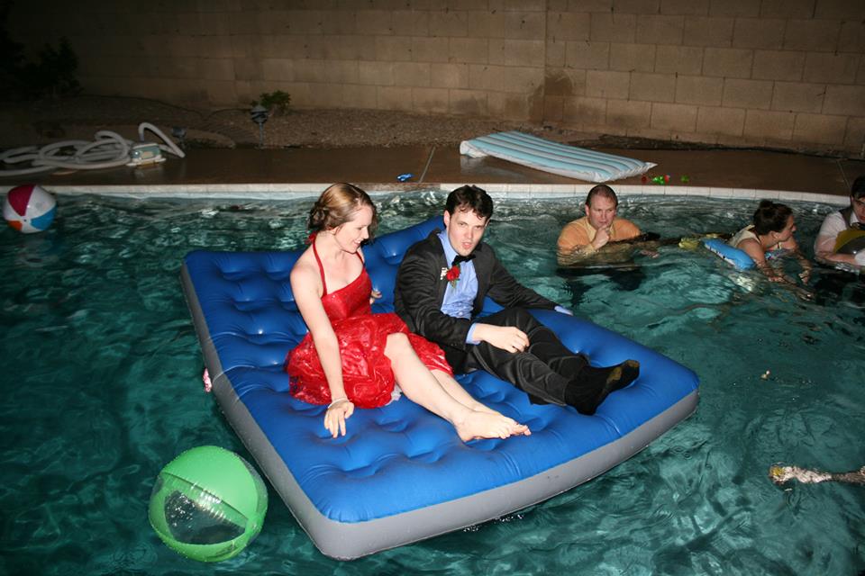 So I went to a swim prom.