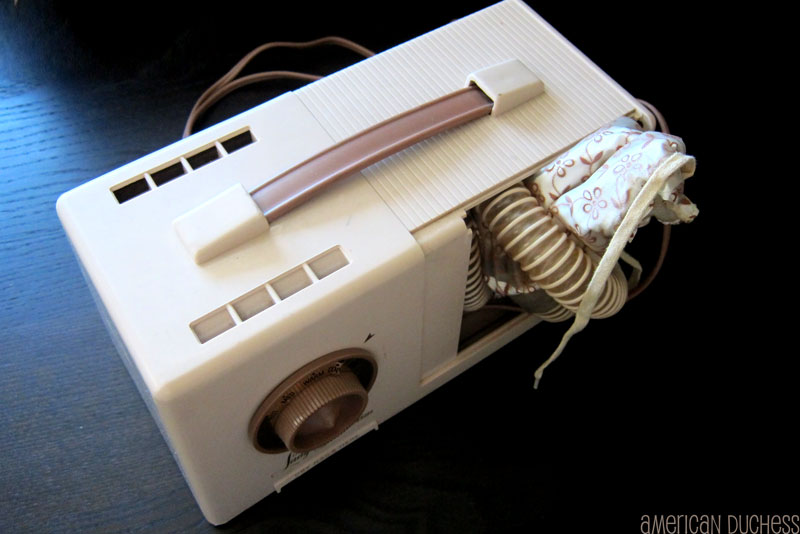 The Lady Sunbeam Vintage Hair Dryer Controlled Heat Deluxe! American Duchess