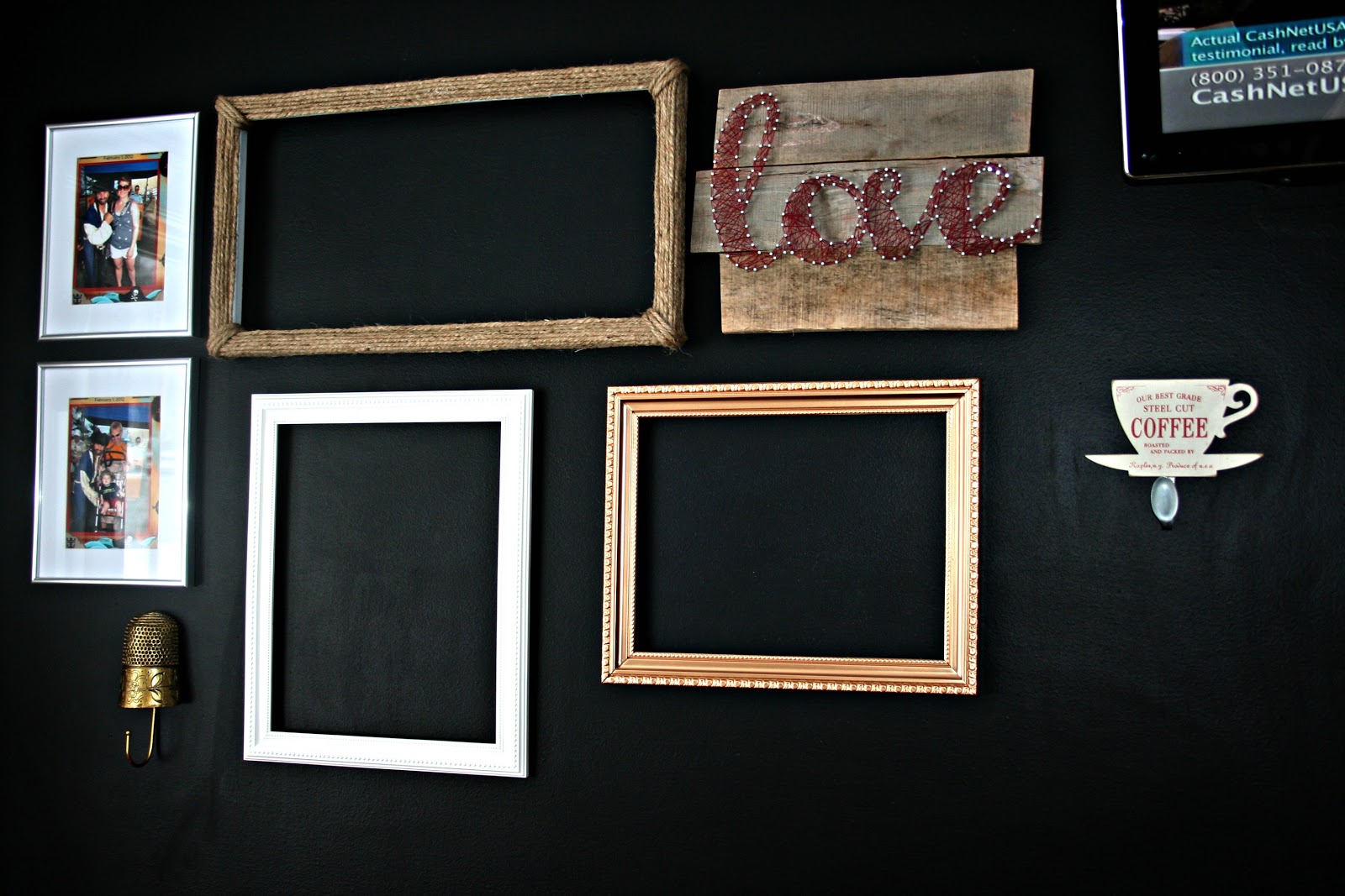 J House Tawk Chalkboard Gallery Wall