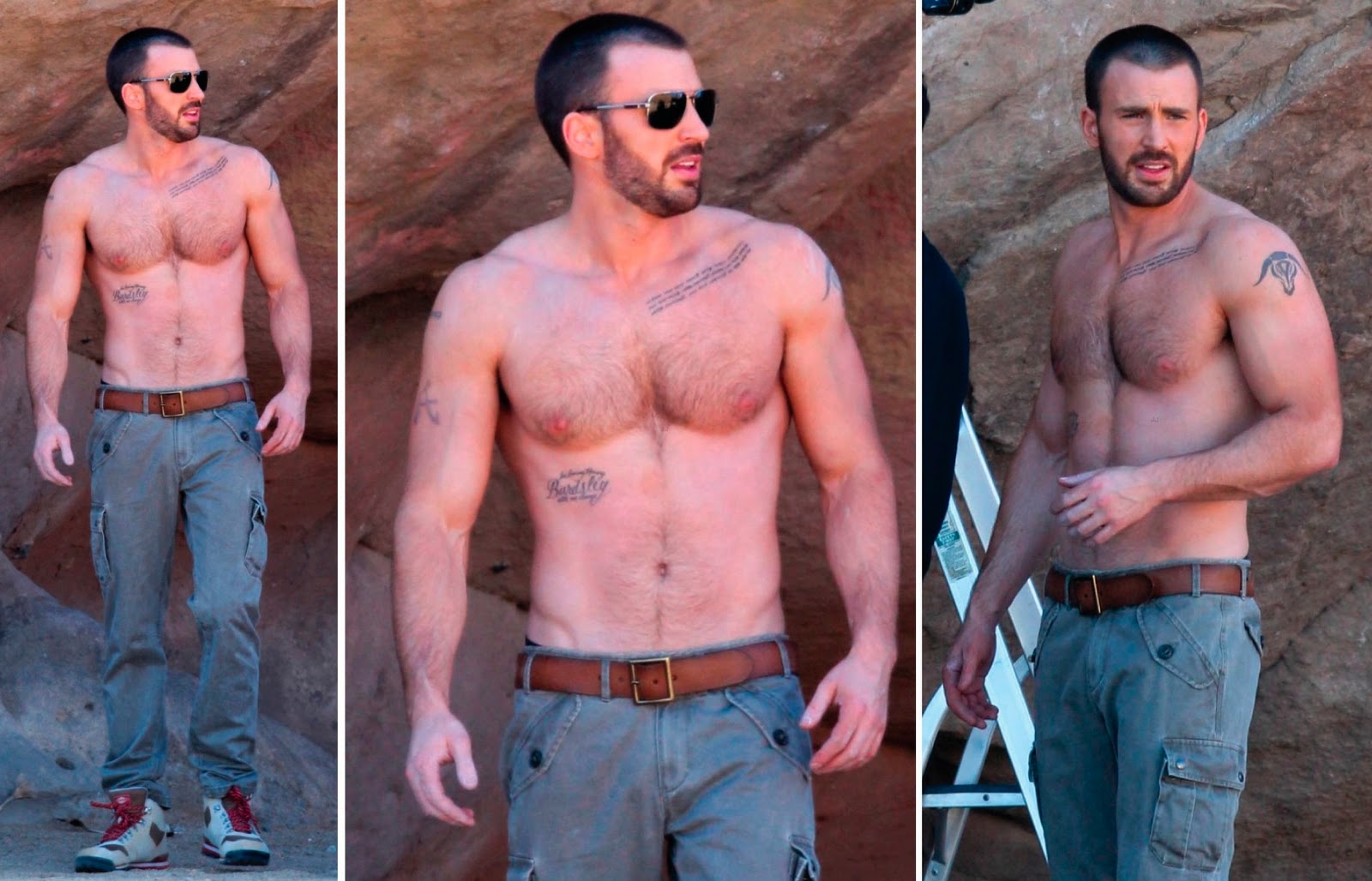I mean besides the whole "shirtless Chris Evans" thing, which is ...