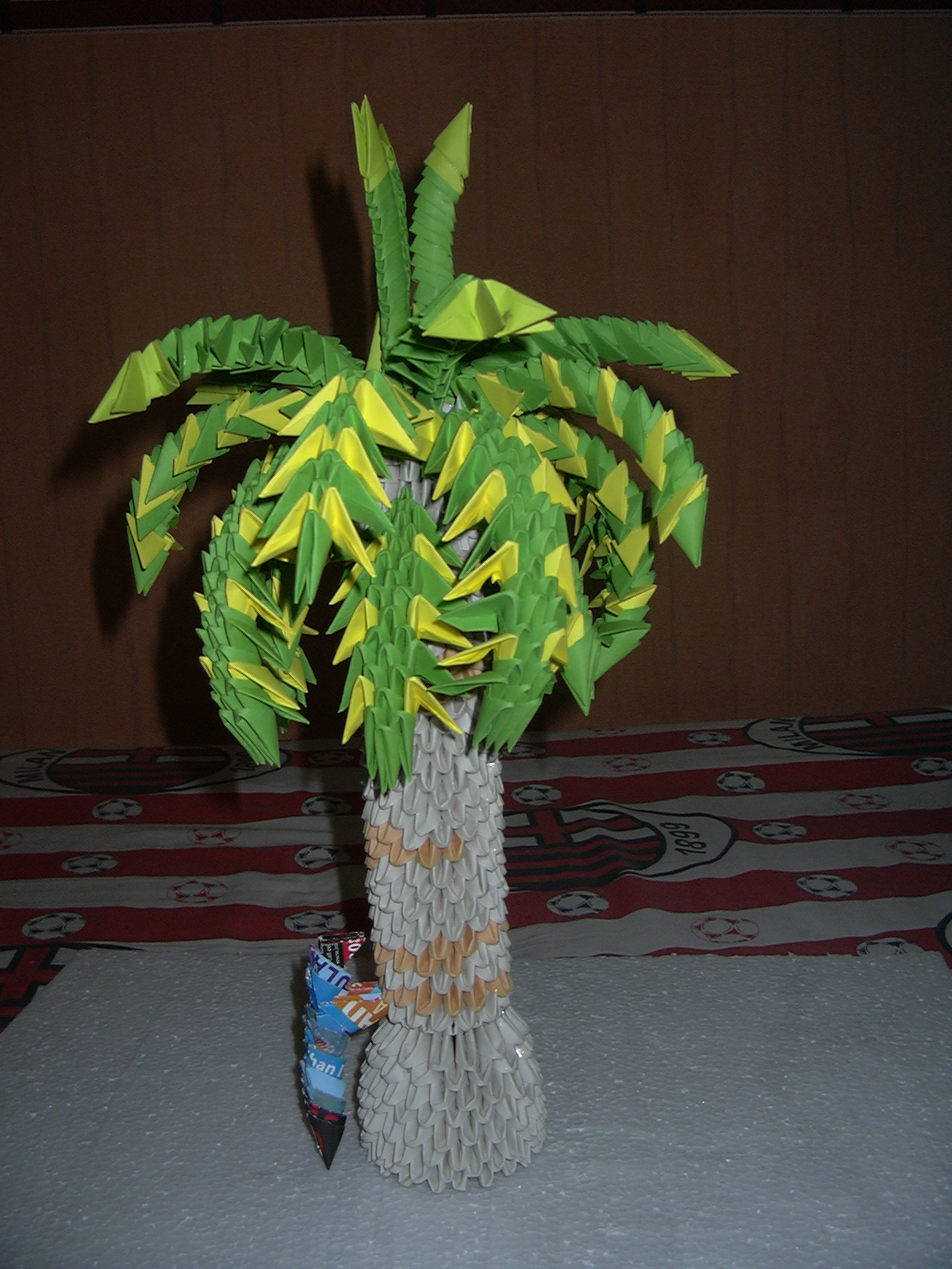 ICHANOKO 3D ORIGAMI INDONESIA 3d origami Decoration Palm Tree