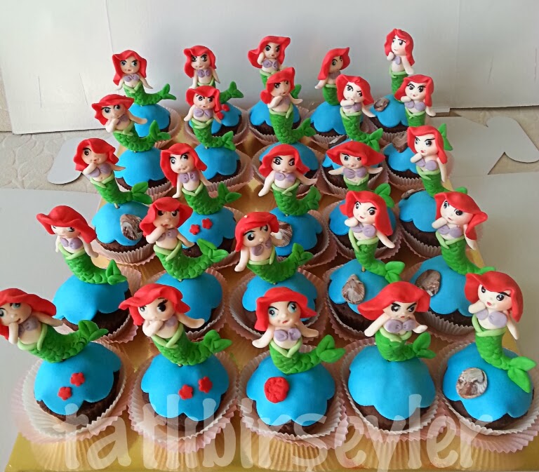 Tatlıbirşeyler tatlıbirşeylerariel pasta, denizkızı pasta