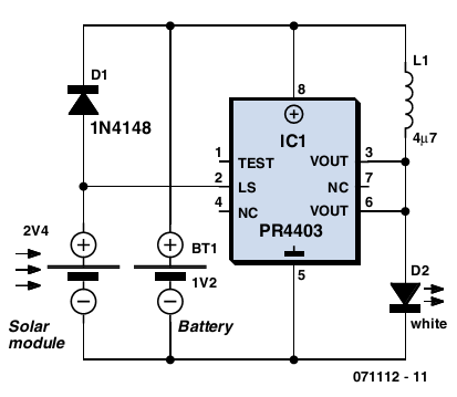 solar l using the pr4403 circuits projects solar l using the pr4403 circuits projects