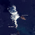 New Island Rising from Earth's Red Sea