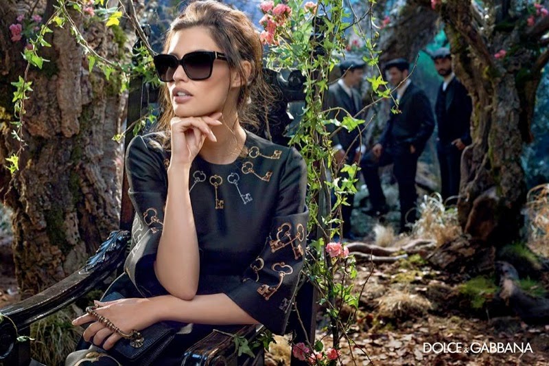 Smartologie Bianca Balti For Dolce Gabbana Fall 14 Eyewear Campaign
