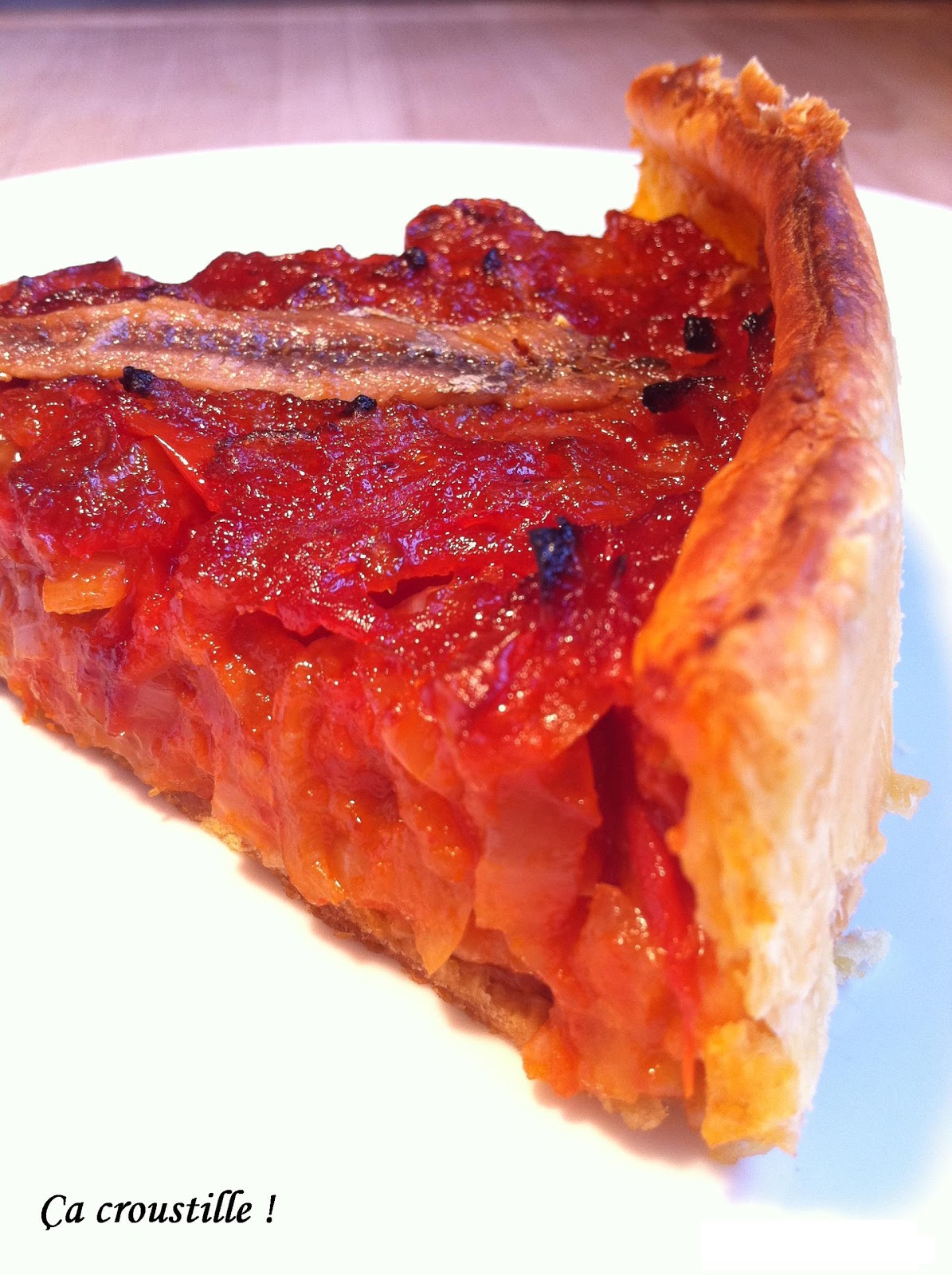 Ca Croustille Tarte Aux Tomates Et Oignons Confits