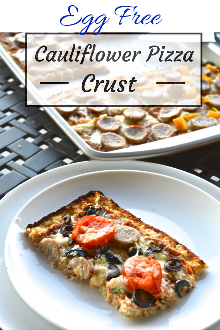 Pure and Simple Nourishment Egg Free Cauliflower Pizza Crust (Egg