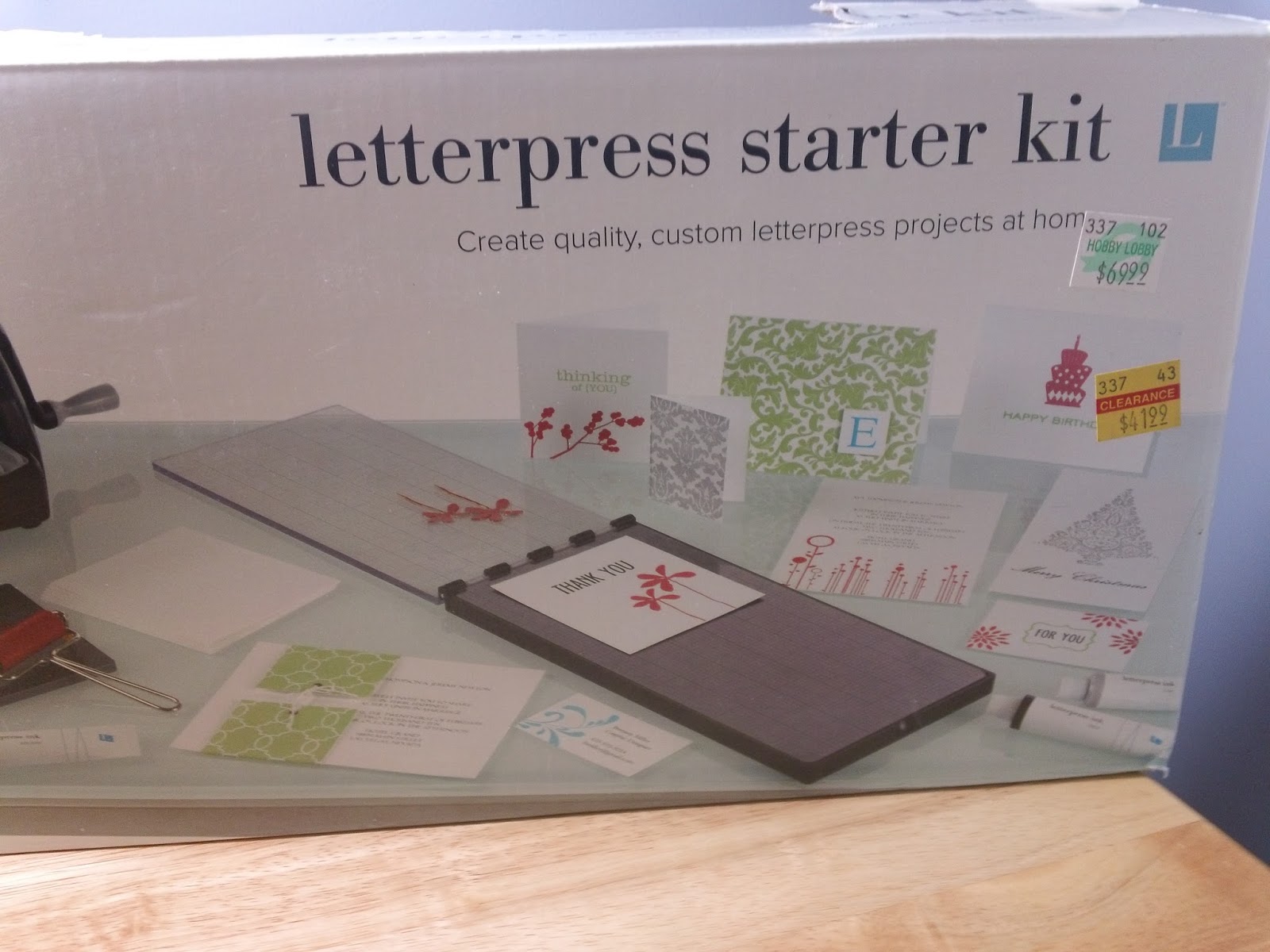 LorettaTaughtMe Letterpress Madness...