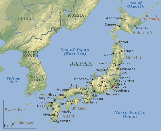 Peta Japan