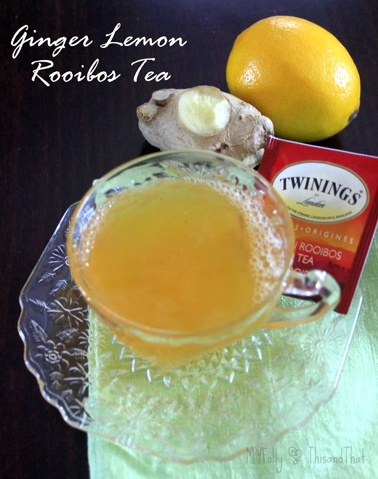 Rooibos Tea With Lemon And Ginger Benefits at Cindy Guthrie blog