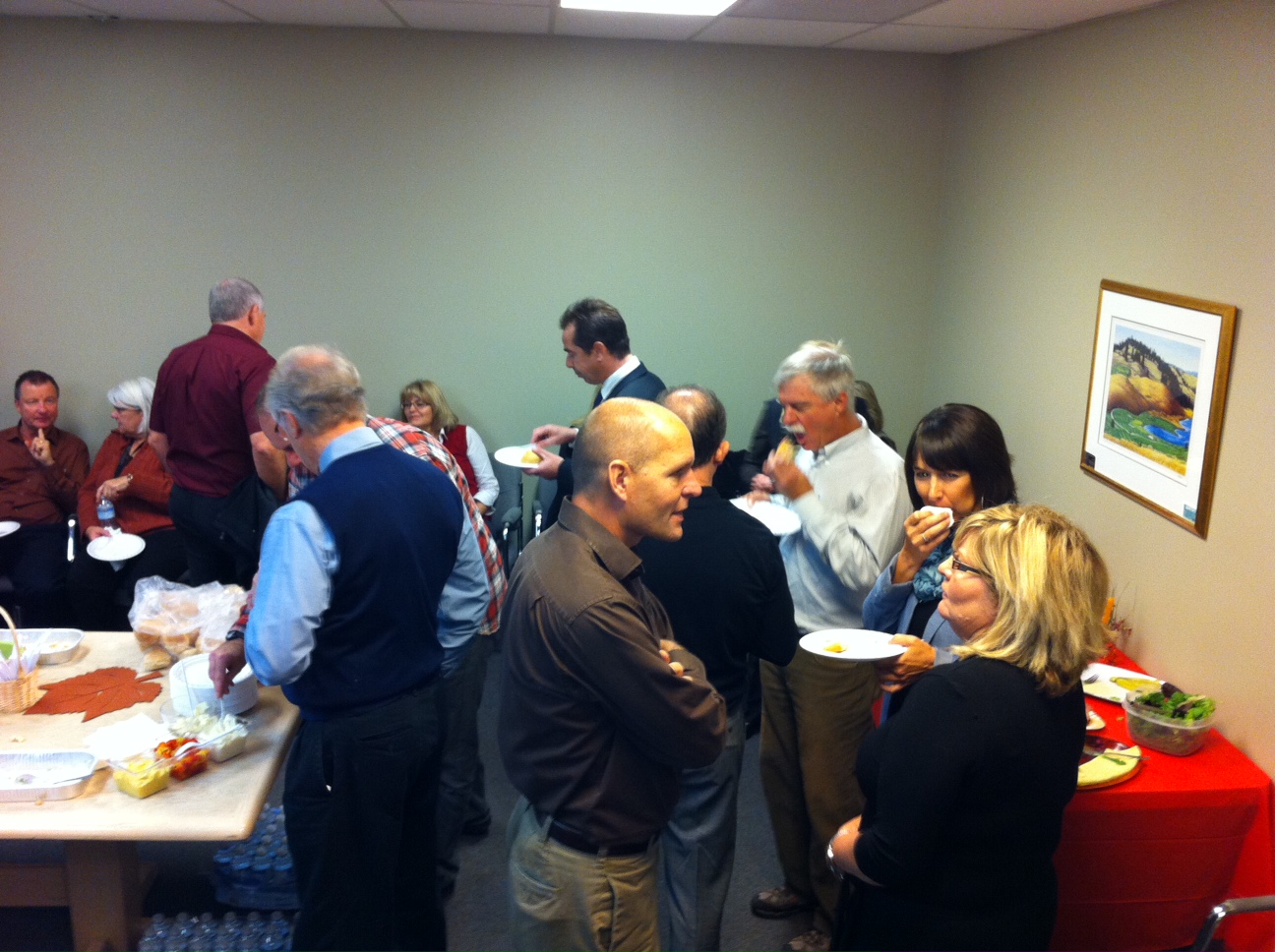 Royal LePage Kelowna Another fun office luncheon