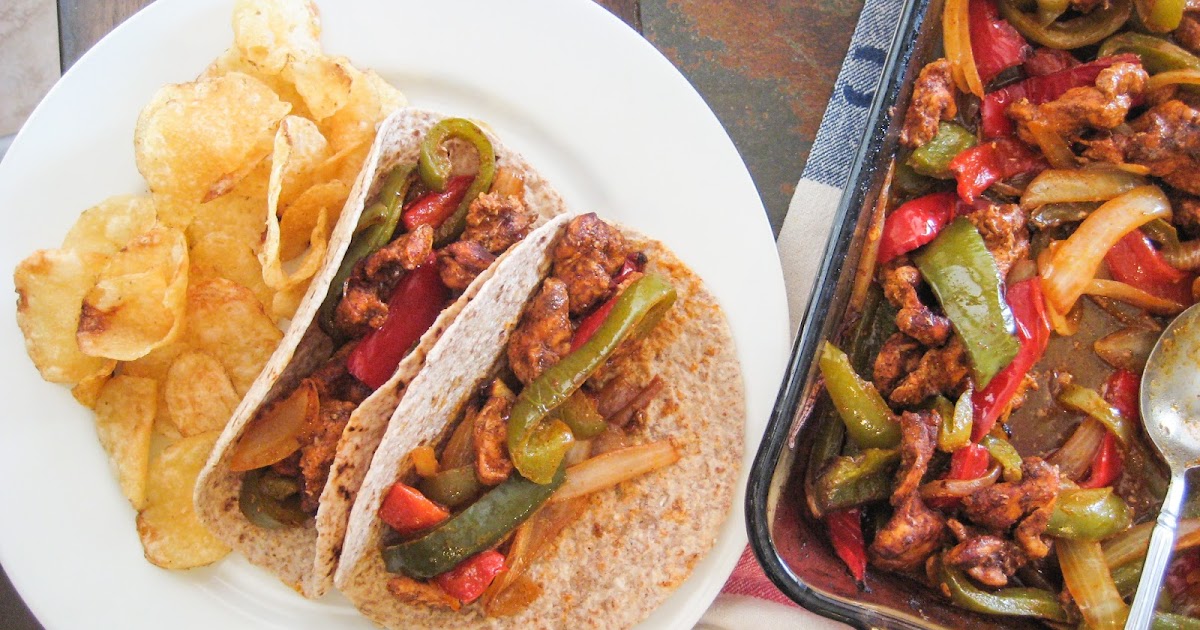 oven roasted fajitas The Red Pencil Box