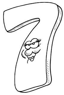 number coloring pages, free coloring pages