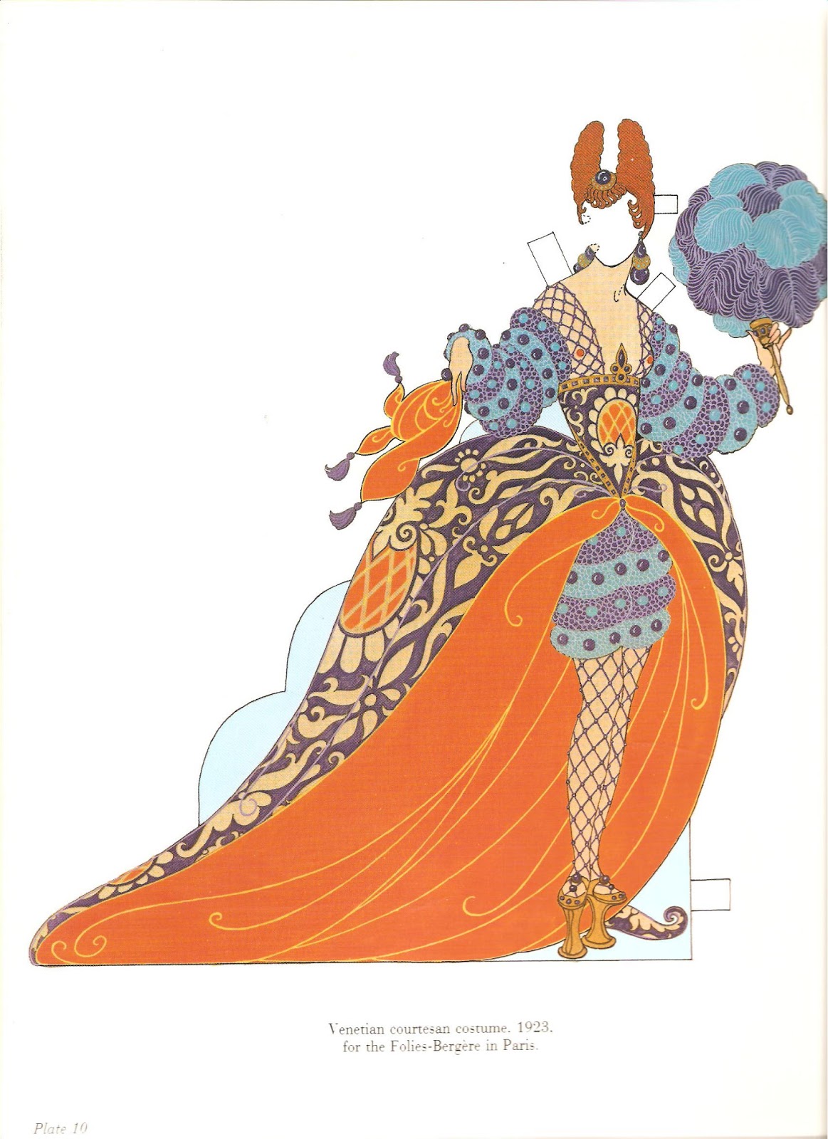 Miss Missy Paper Dolls More Erte Fashion