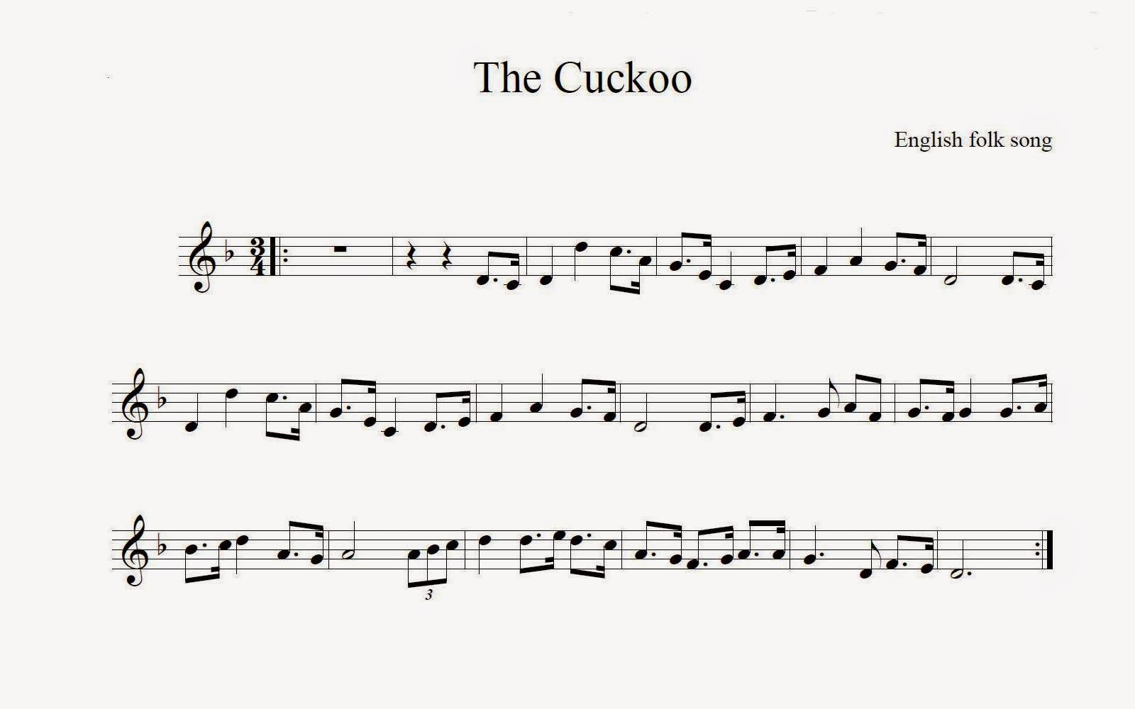 Sound Collages The Cuckoo (for recorder and orchestra)