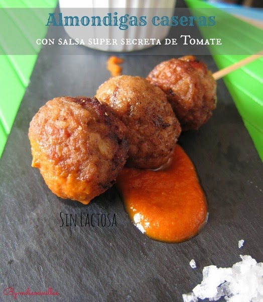 Albóndigas De Carne Caseras Con Salsa De Tomate 
