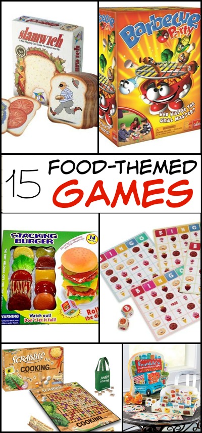 Food Themed Games: Cooking, Food Fights, Puking