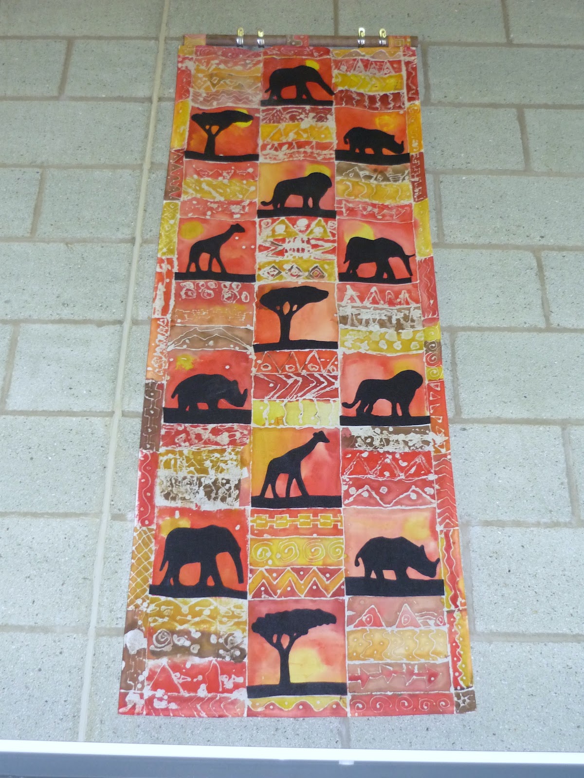 Patternation Surface Design African Wall Hangings