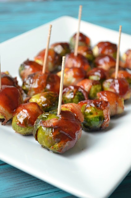 BBQ Bacon-Wrapped Brussel Sprouts | Easy Finger Foods | Recipes And Ideas For Your Party
