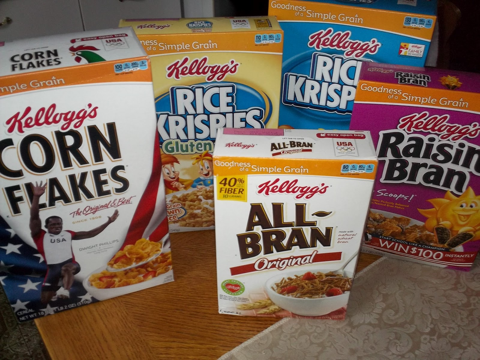 Heck Of A Bunch Kellogg's Cereals Goodness of A Simple Grain