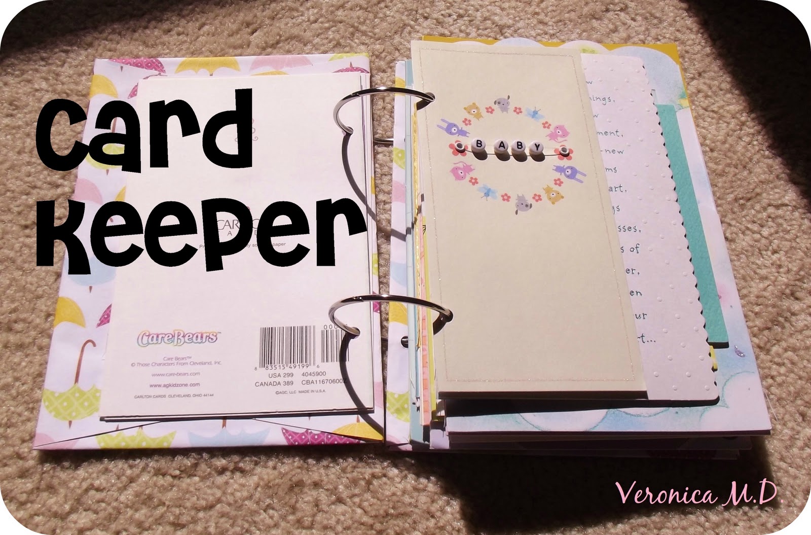 Veronica M.D. Card Keeper {Tutorial}