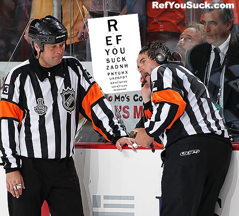 Image result for bad nhl refs