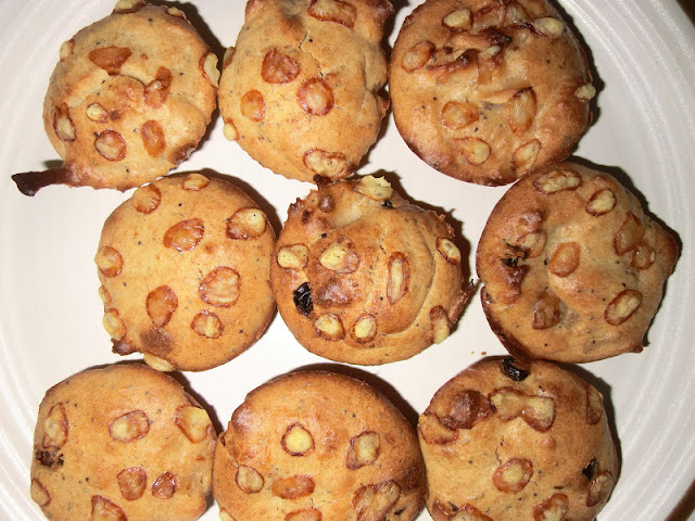 Muffins de arándanos