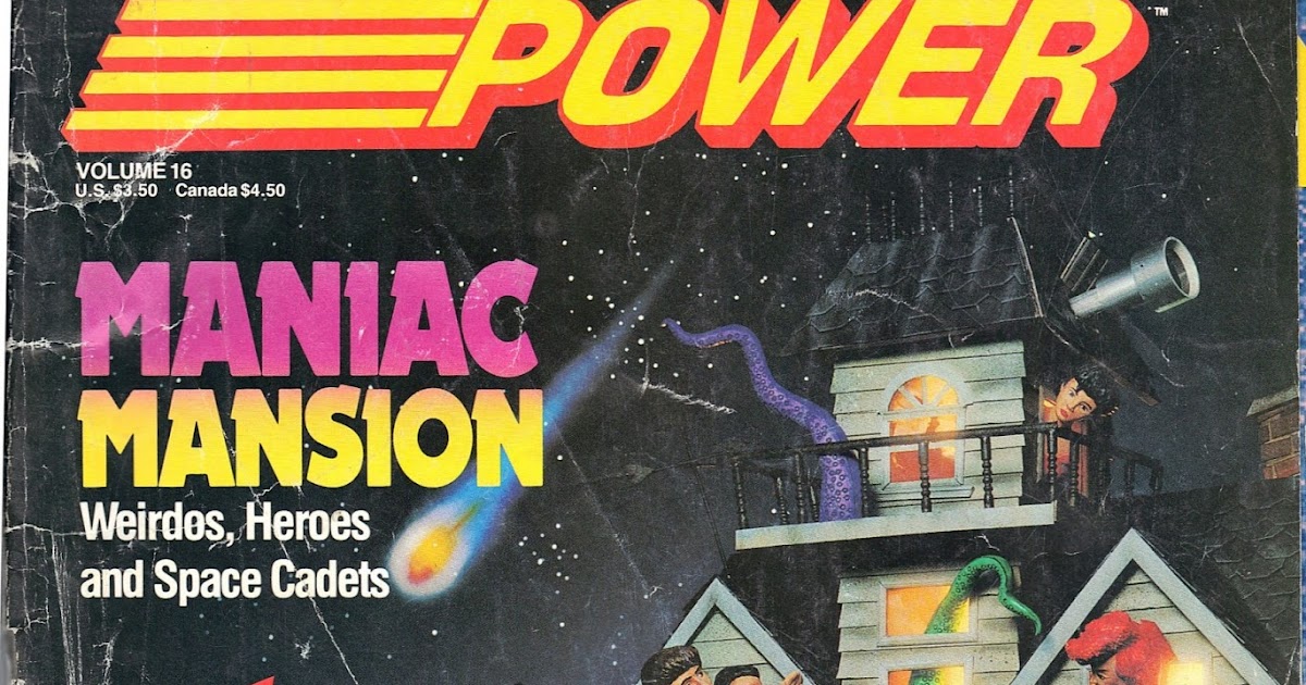 Shilling Epilepsy to MouthBreathers "Maniac Mansion", NES, 1990.
