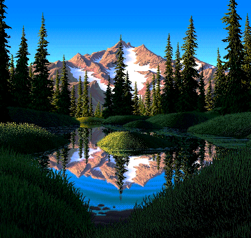 Pixel Art by Mark Ferrari
