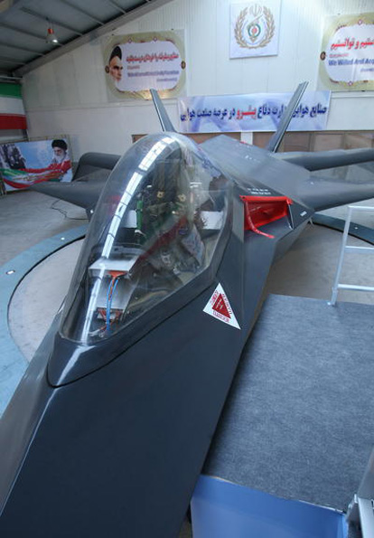 Jet Tempur Qaher F-313 buatan Iran 2