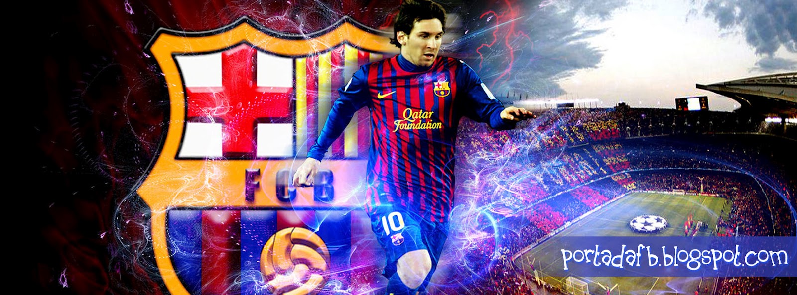 Portadas para la Biografia de Facebook - BARCELONA - MESSI