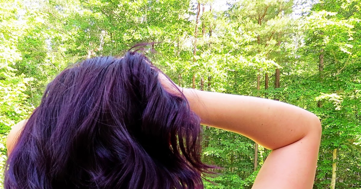 The Eagals Nest How To Dye Your Hair Purple