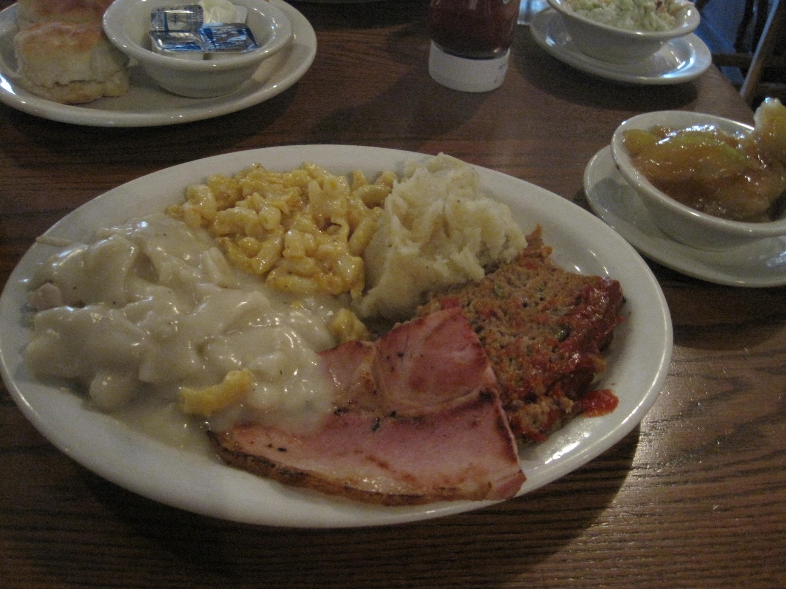 Hungry Woman Eats Cracker Barrel (Missoula, Montana)