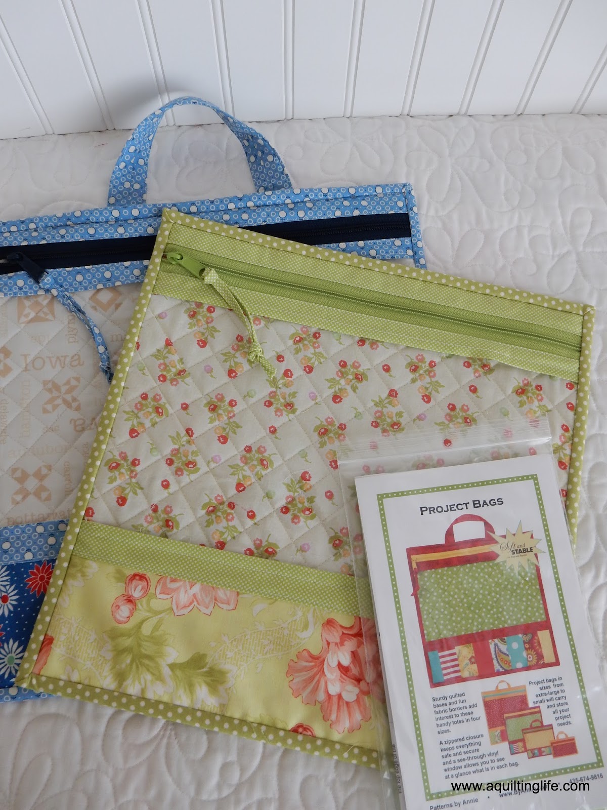 Project Bags Pattern by Annie 810233034761 - Quilt in a Day / Quilt Patterns