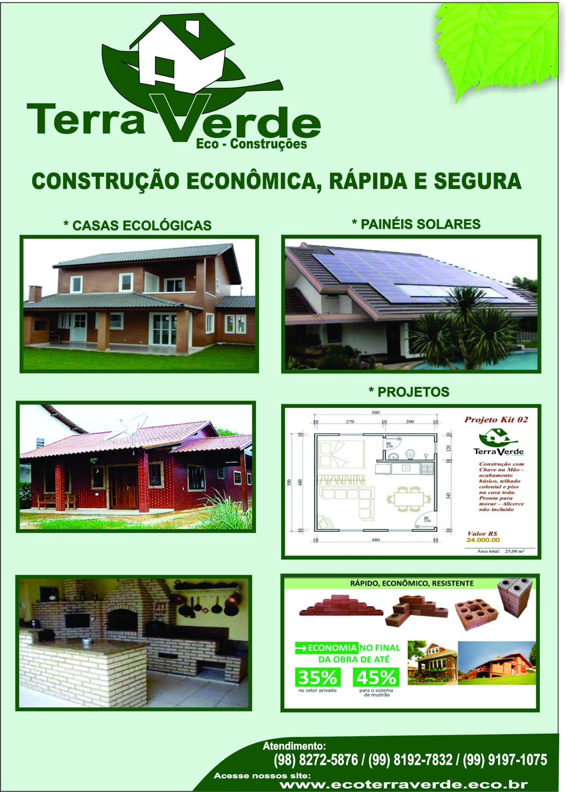 Terra Verde Eco Terra Verde Eco Panfleto
