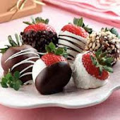 Chocolate covered strawberries!