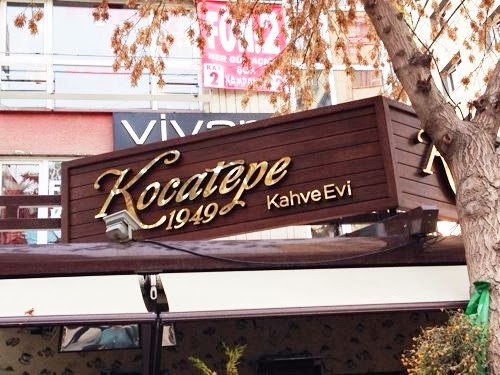 gezdim gördüm tattım Kocatepe 1949 Kahve Evi Ankara