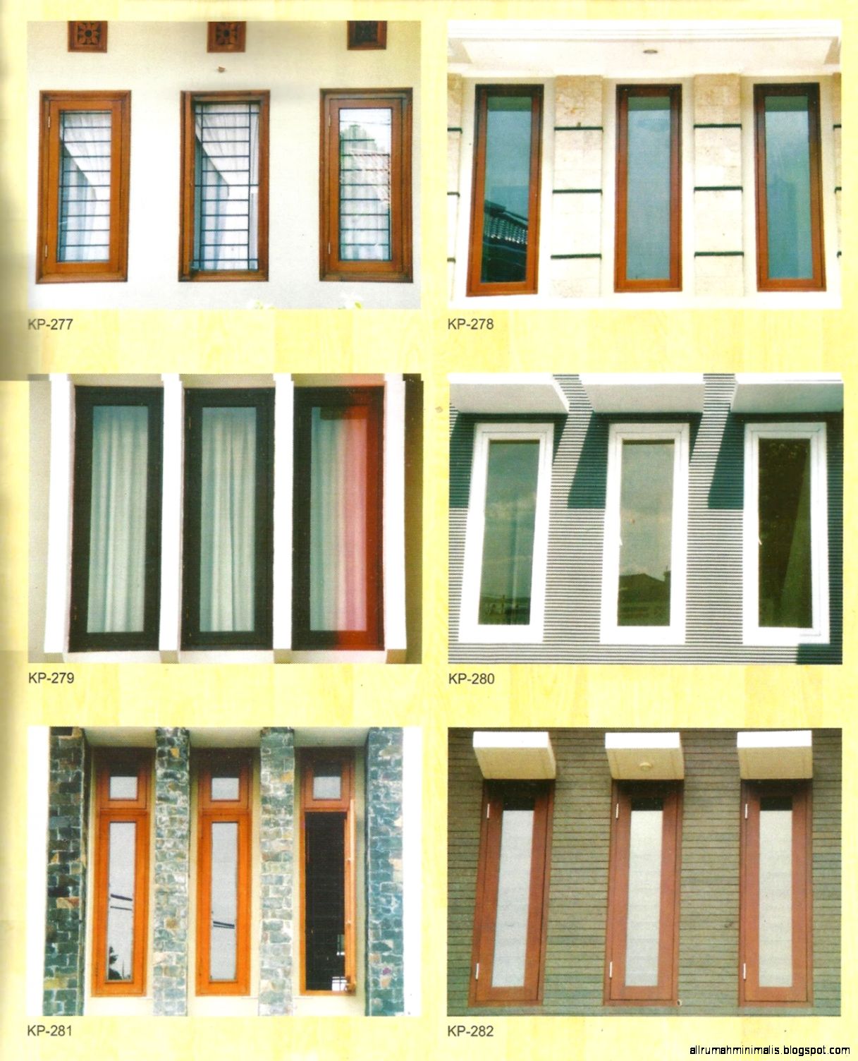 Desain Jendela Rumah Minimalis Design Rumah Minimalis