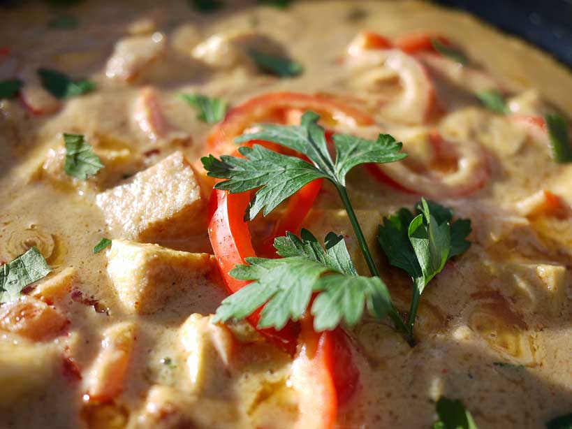 vegetarisk gryta halloumi vegetarisk gryta halloumi
