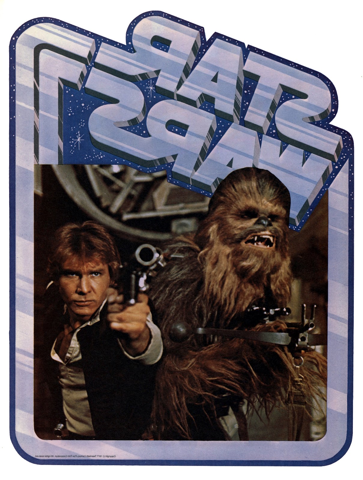 The Dork Review Rob's Room 1977 Star Wars IronOn Transfer Book