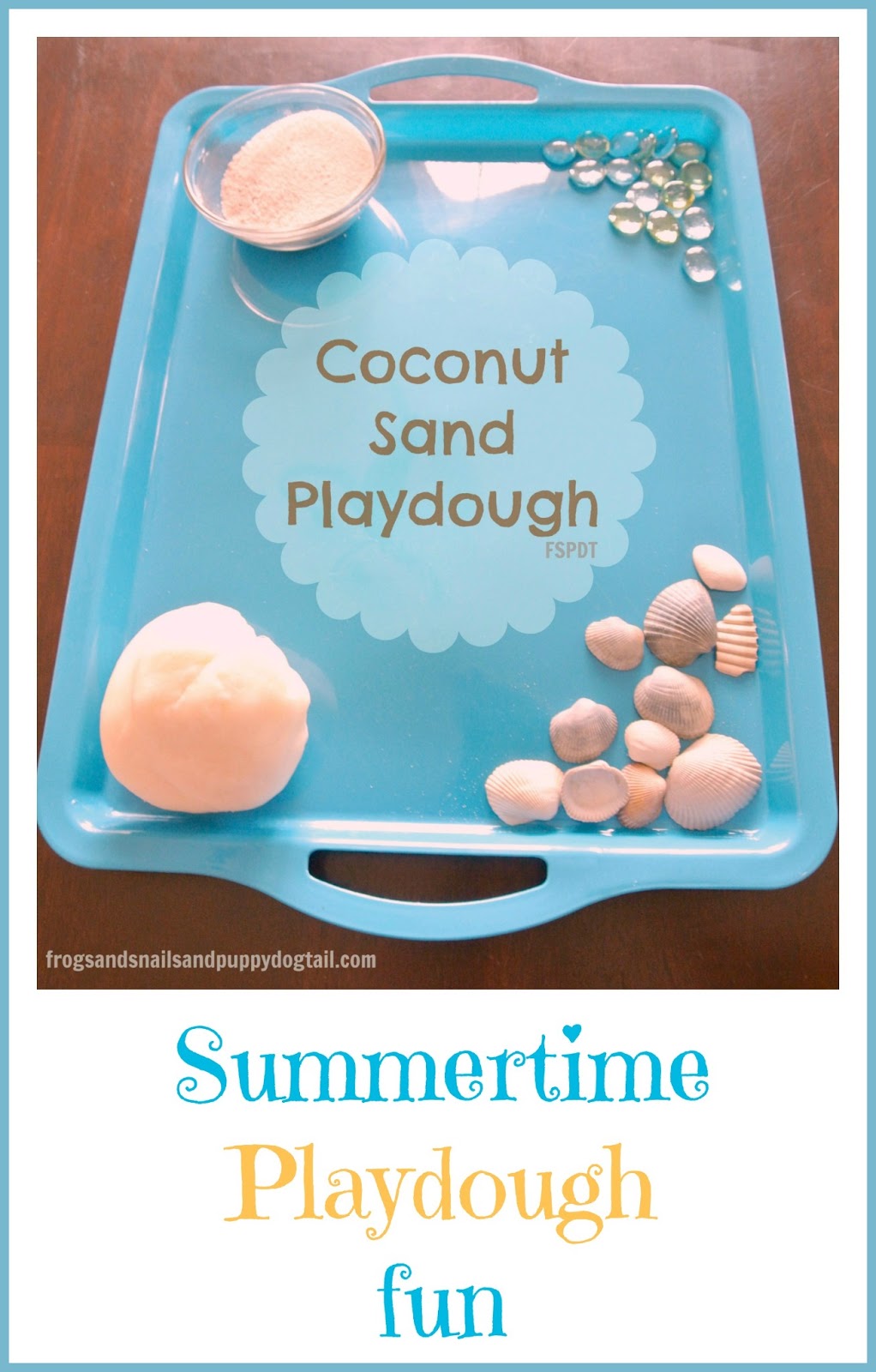 Mom to 2 Posh Lil Divas Homemade Coconut Sand Play Dough Fun