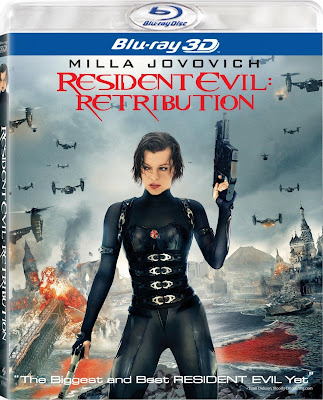 Milla Jovovich, Resident Evil 5, RE5, DVD, BD, Blu-ray, Image, Cover