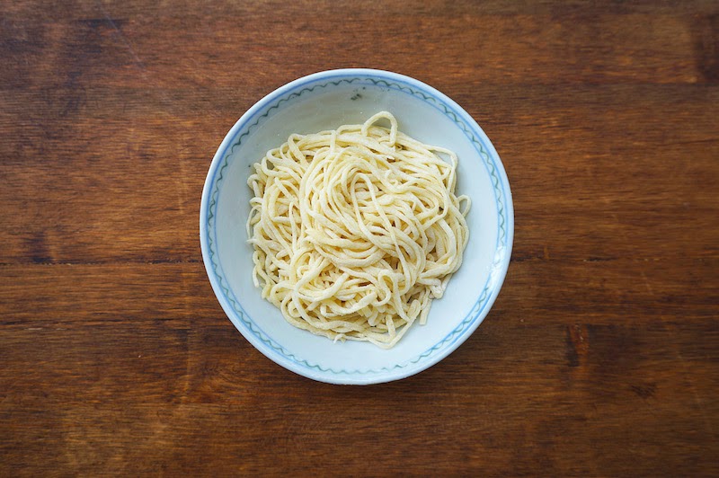 Homemade Chinese Egg Noodles