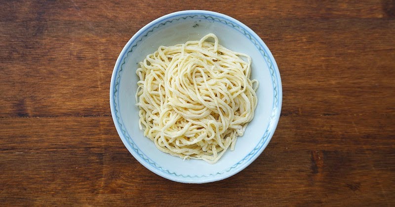 Homemade Chinese Egg Noodles