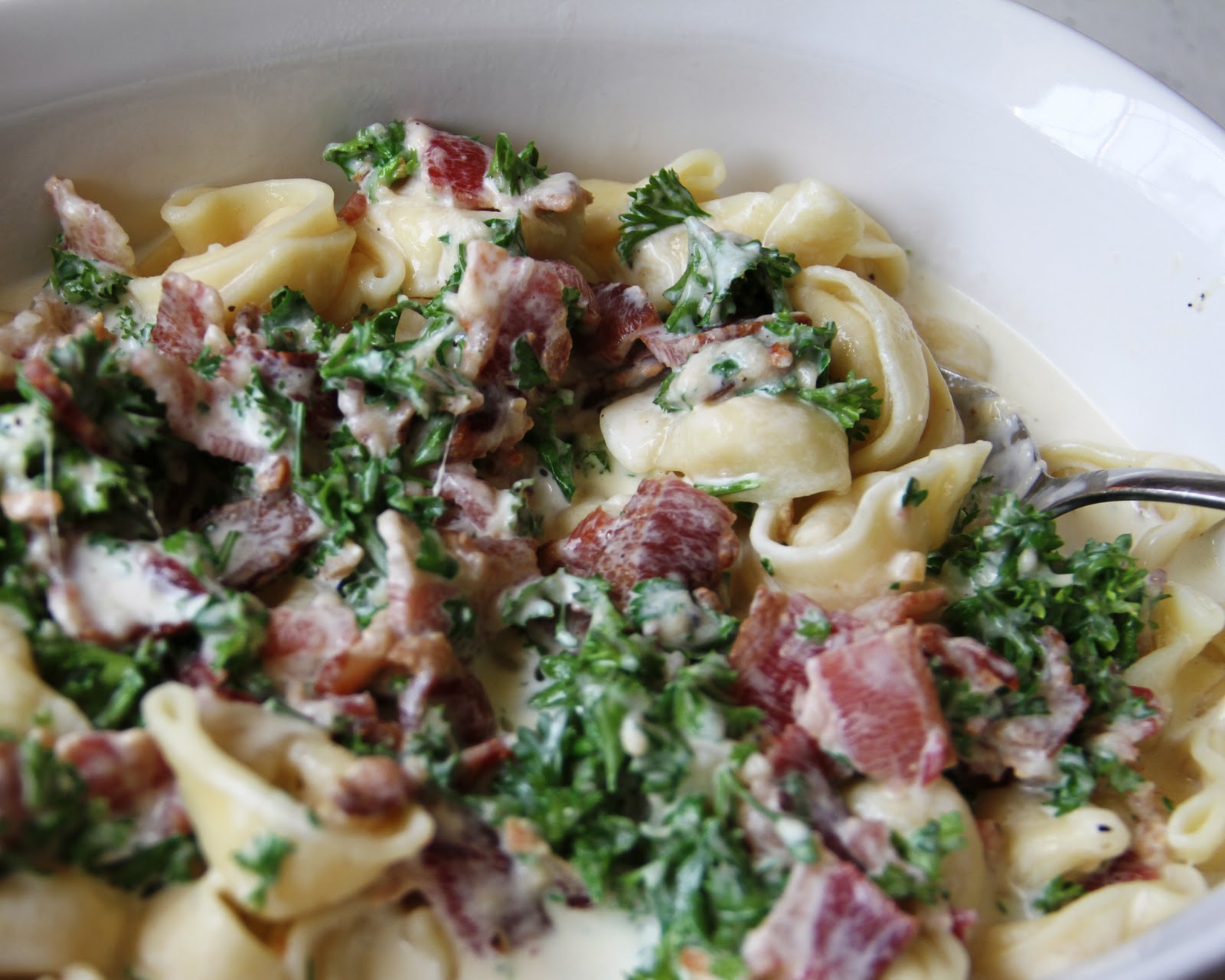 Enjoy the Ride Tortellini Carbonara